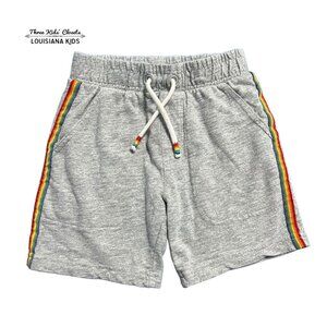 Little Bird By Jools Oliver 2-3Y Retro Rainbow Stripe Athletic Shorts